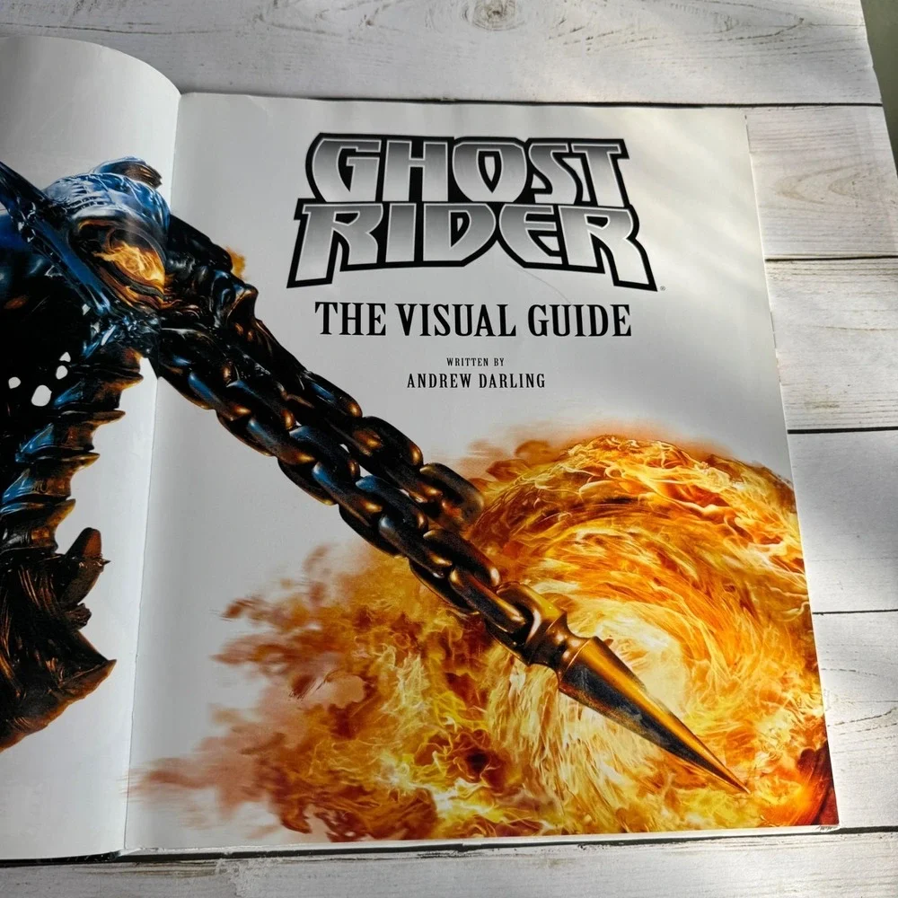 Ghost Rider The‎ Visual Guide Andrew Darling DK HC Marvel 2007 Movie Tie-In